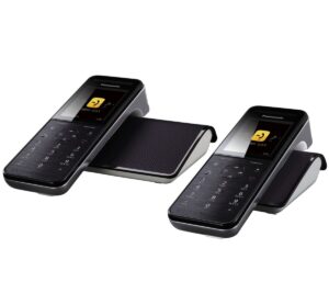 Panasonic KX-PRW 120 Premium Cordless Phone, Twin Handset with Answer Machine