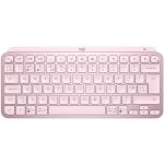 Logitech MX Keys Mini keyboard RF Wireless + Bluetooth QWERTY English Pink