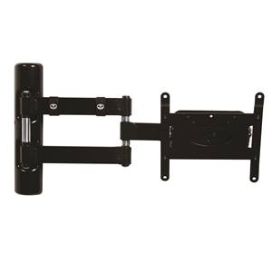 B-Tech Flat Screen Wall Mount with Double Arm (VESA 200) BLACK BT7515-PRO/PB