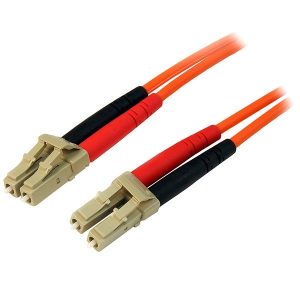 StarTech.com Fiber Optic Cable - Multimode Duplex 50/125 - LSZH - LC/LC - 15 m