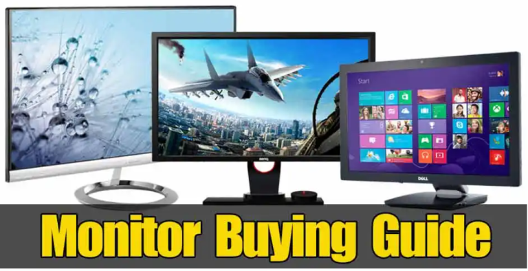guide to buying a computer monitor