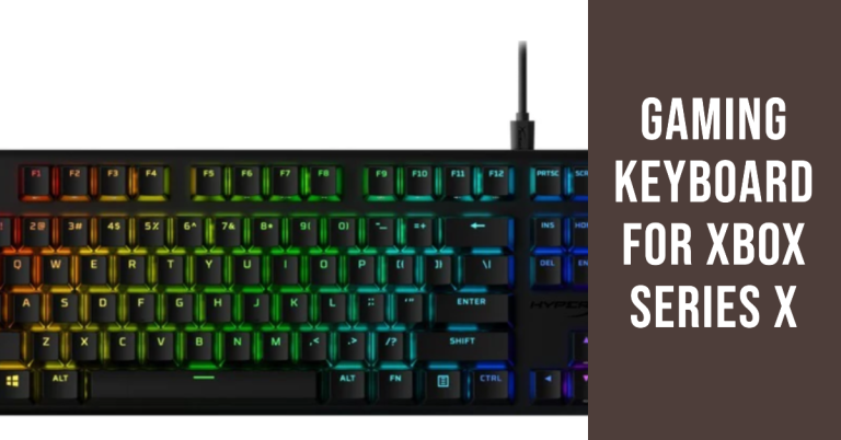 Gaming keyboard for Xbox Series X
