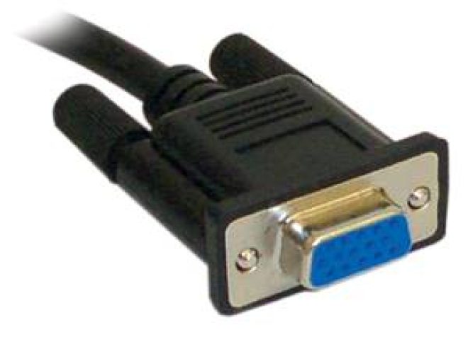 2m VGA monitor ext. cable HD15M -HD15F (26-0020MF) *double shielded