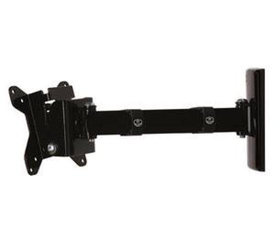 B-Tech BT7512-PRO/PB Flat Screen Wall Mount with Single Arm (VESA 100)
