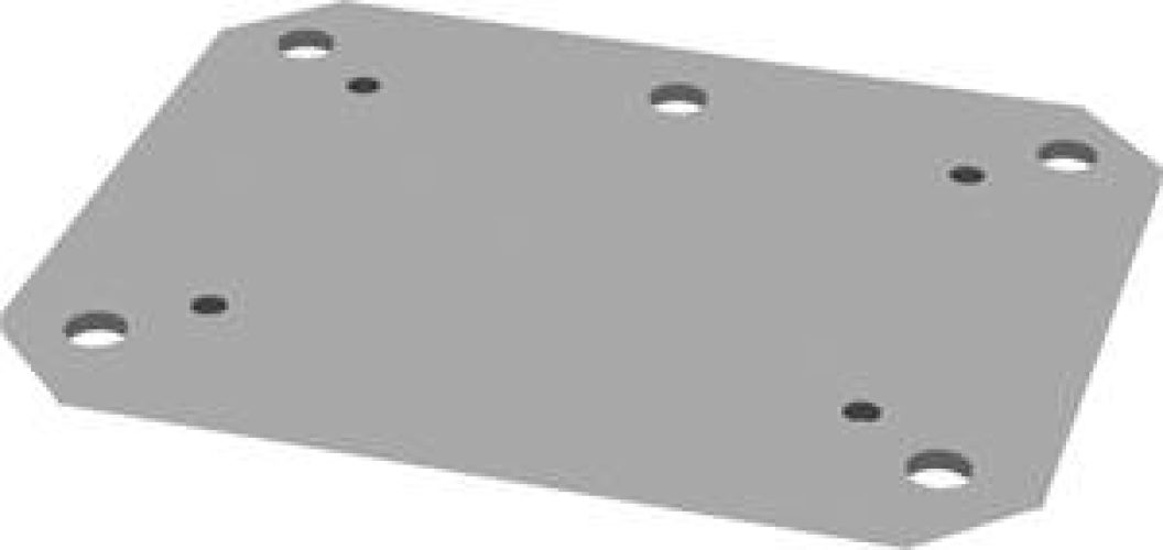 Conen bolt down floor plate suitable for 1542404 & 1542405 (PSTSCETAS)
